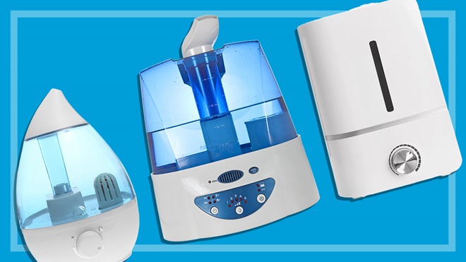 three different humidifier models